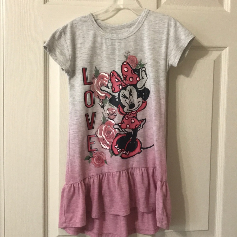 Minnie long shirt Size 4T
